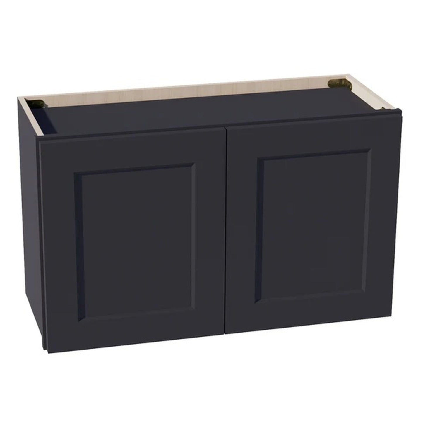 Shaker Bridge Wall Cabinet 30" (W3018) · Ardelle - Ebony - Hero