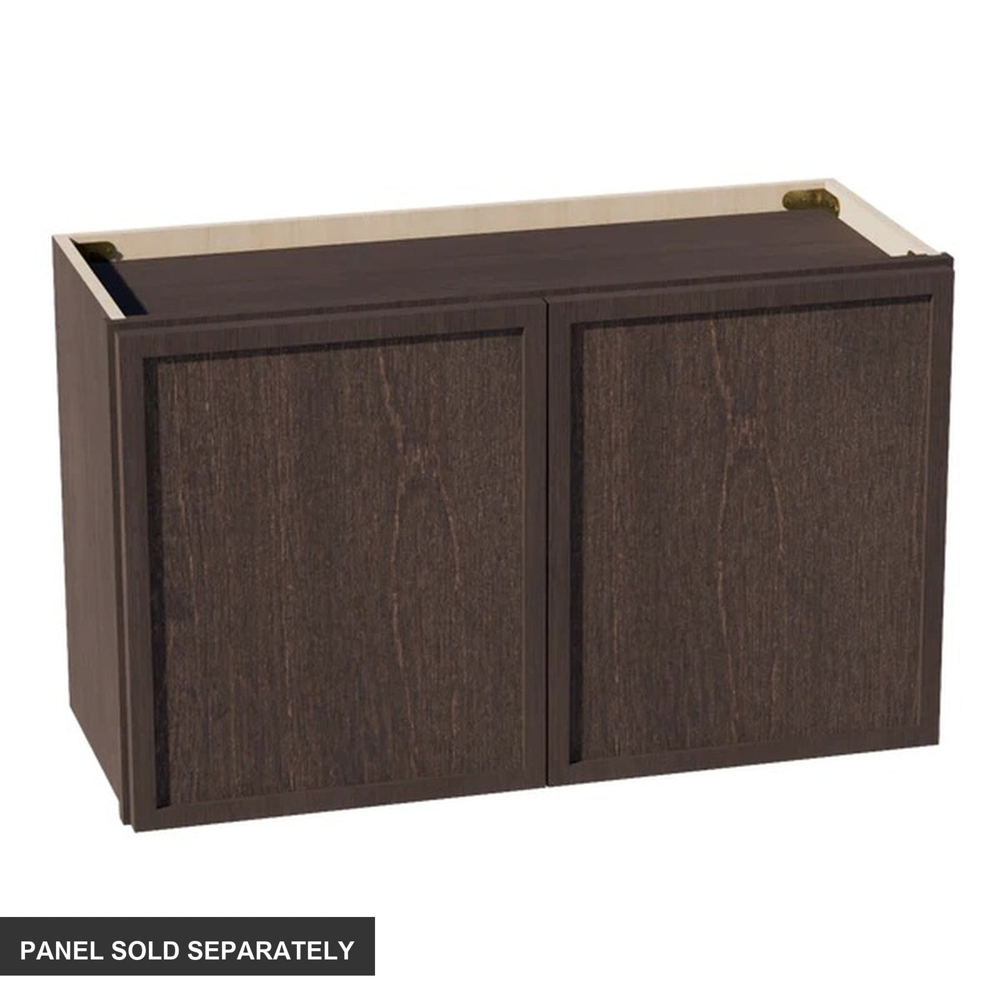 Slim Shaker Bridge Wall Cabinet 30" (W3018) · Slim - Mocha - Product