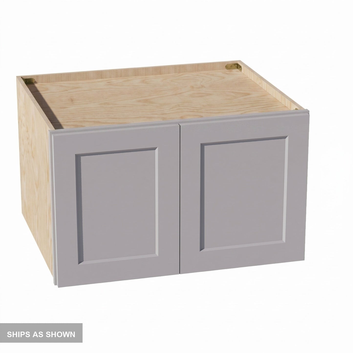 Shaker Bridge Wall Cabinet 30" (W301824) · Ardelle - Ash - Flat Pack
