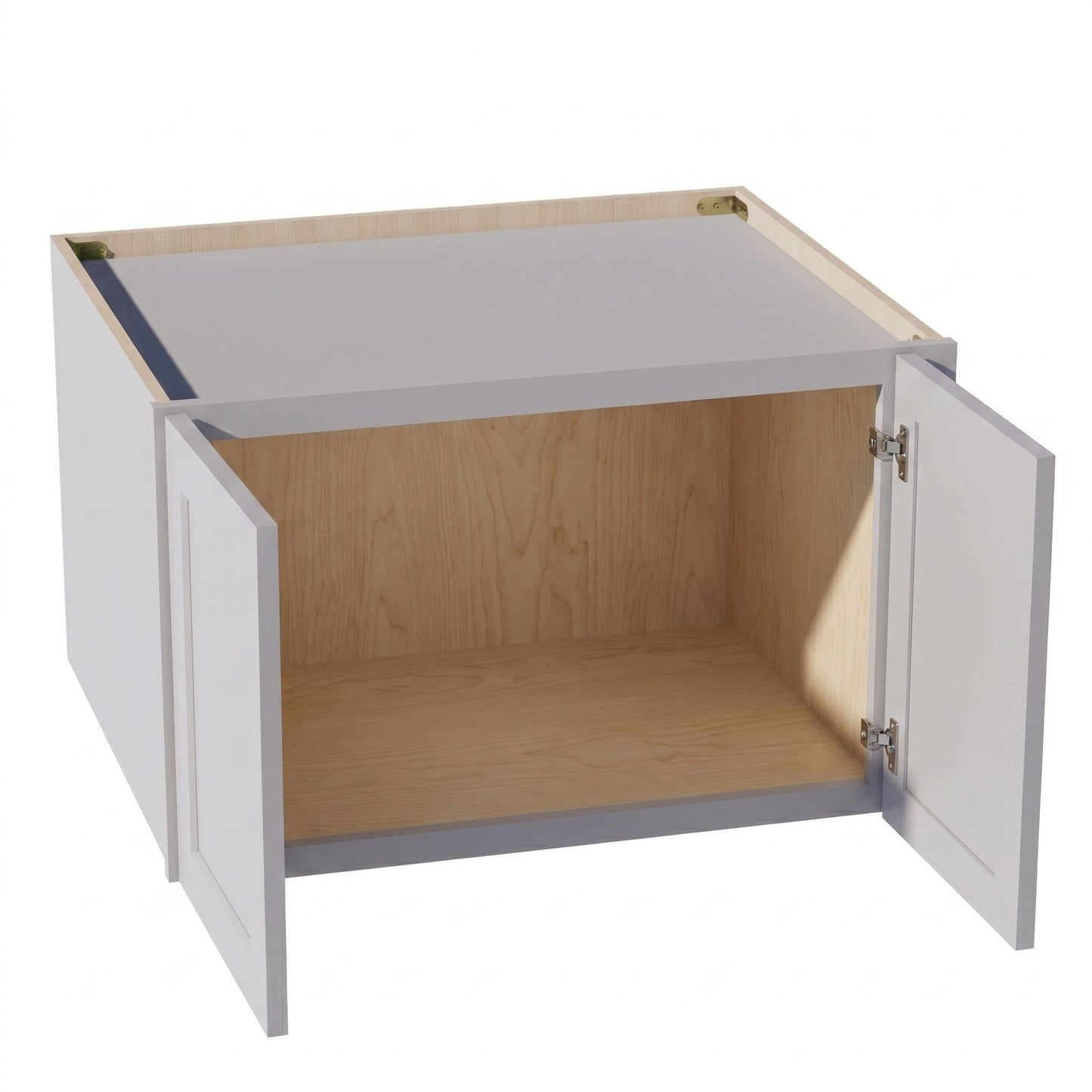 Shaker Bridge Wall Cabinet 30" (W301824) · Ardelle - Ash - Interior