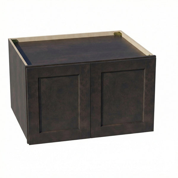 Shaker Bridge Wall Cabinet 30" (W301824) · Ardelle - Charcoal - Hero