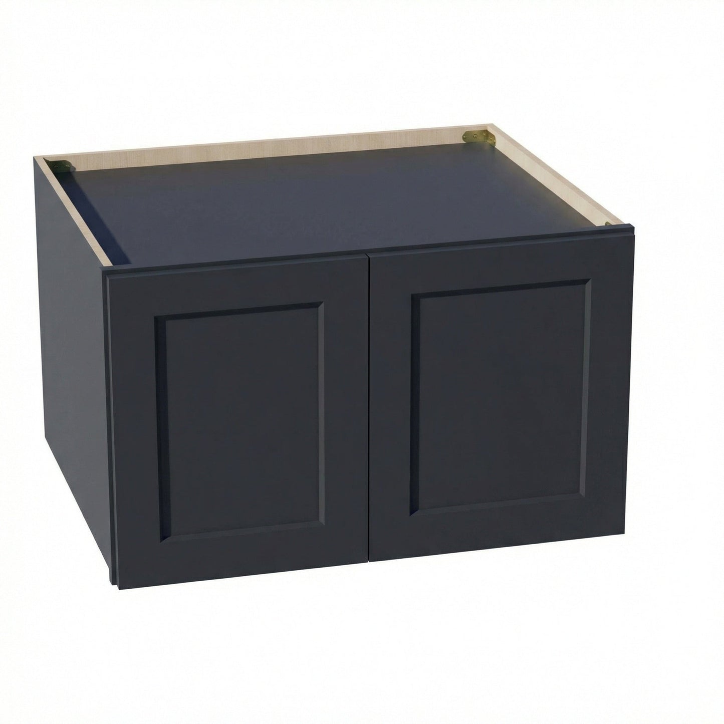 Shaker Bridge Wall Cabinet 30" (W301824) · Ardelle - Ebony - Hero
