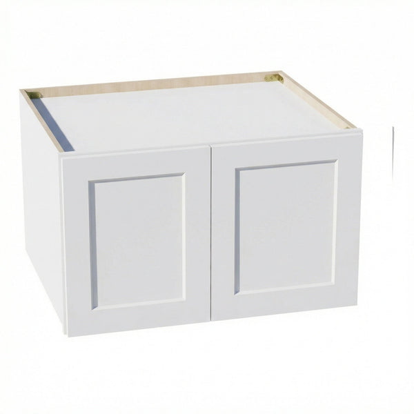 Shaker Bridge Wall Cabinet 30" (W301824) · Ardelle - White - Hero
