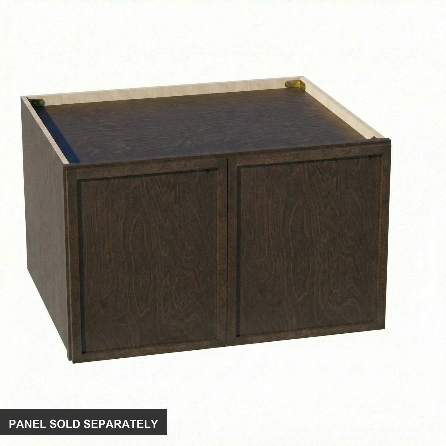 Slim Shaker Bridge Wall Cabinet 30" (W301824) · Slim - Mocha - Product