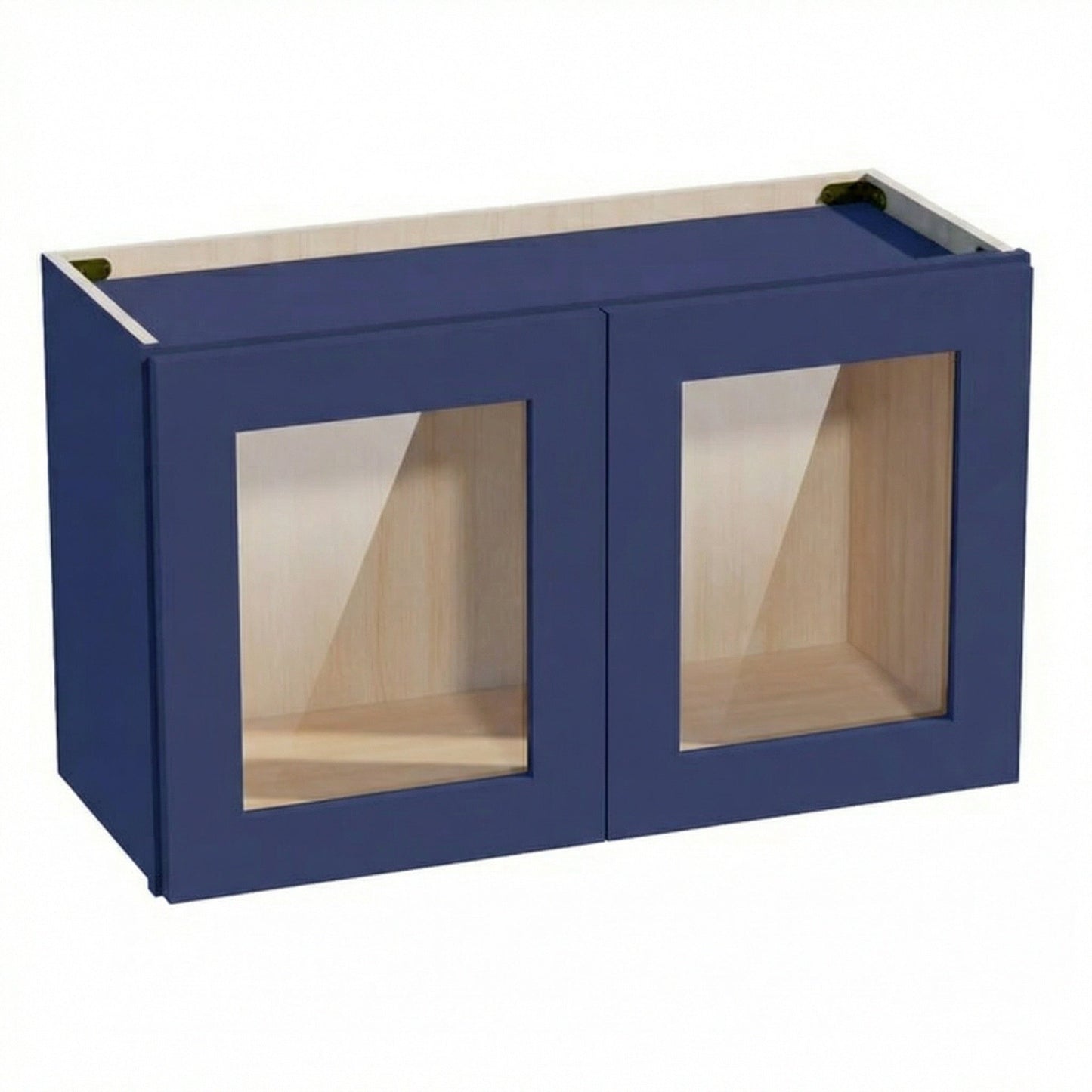 Shaker Bridge Wall Cabinet 30" (W3018GD) · Ardelle - Blue - Hero