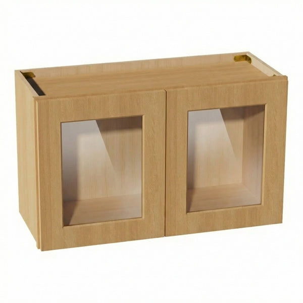 Shaker Bridge Wall Cabinet 30" (W3018GD) · Ardelle - Timber - Hero