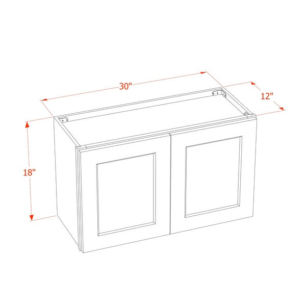 Quik Cabinets W3018GD Ardelle Timber - Dimensions