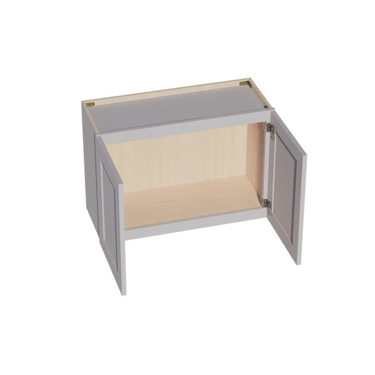 Shaker Bridge Wall Cabinet 30" (W3021) · Ardelle - Ash - Interior