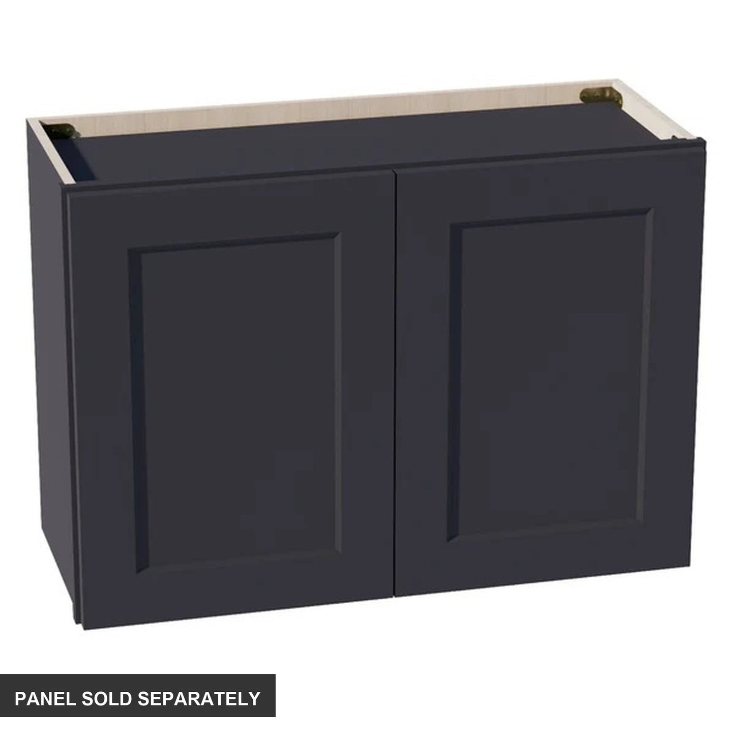 Shaker Bridge Wall Cabinet 30" (W3021) · Ardelle - Ebony - Product