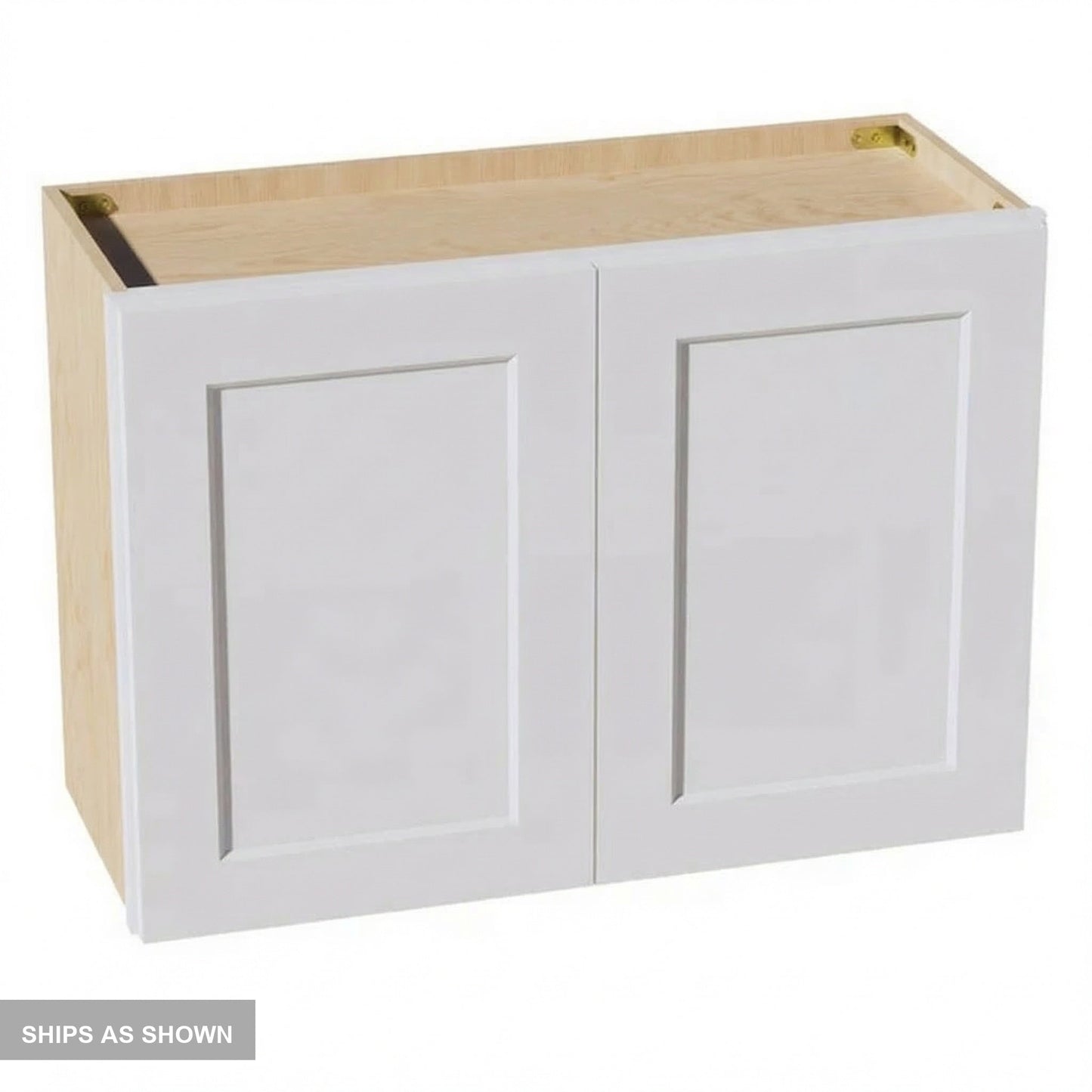 Shaker Bridge Wall Cabinet 30" (W3021) · Ardelle - White - Flat Pack