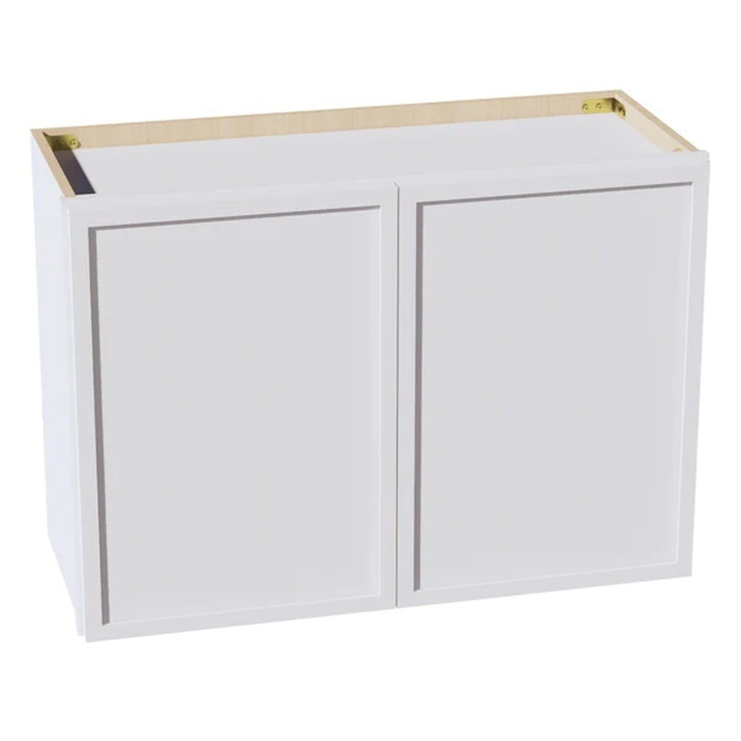 Slim Shaker Bridge Wall Cabinet 30" (W3021) · Slim - Frost - Hero