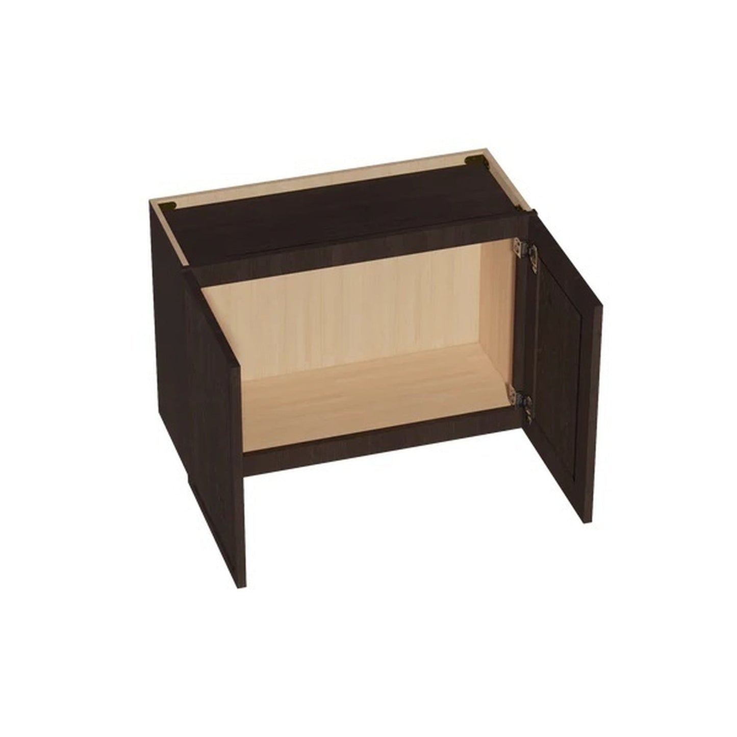 Quik Cabinets W3021 Slim Mocha - Interior