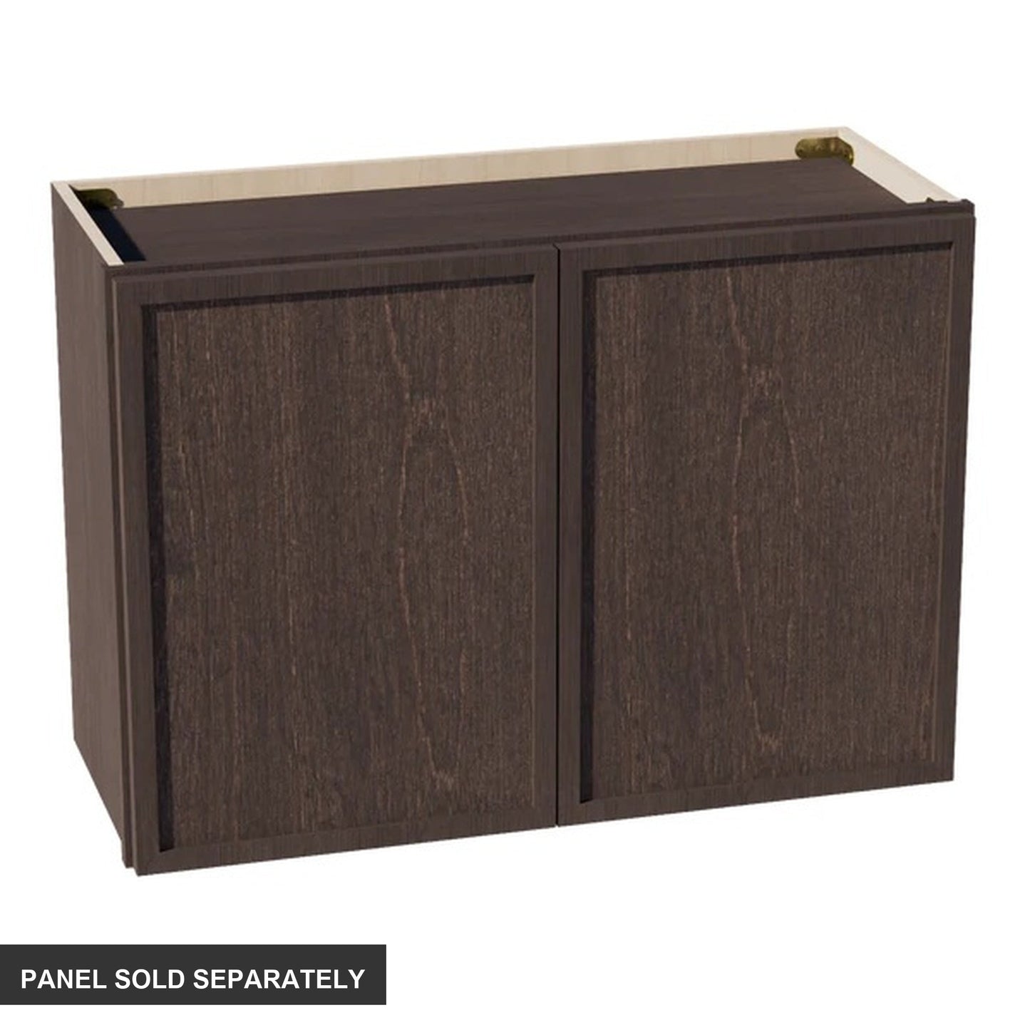 Slim Shaker Bridge Wall Cabinet 30" (W3021) · Slim - Mocha - Product