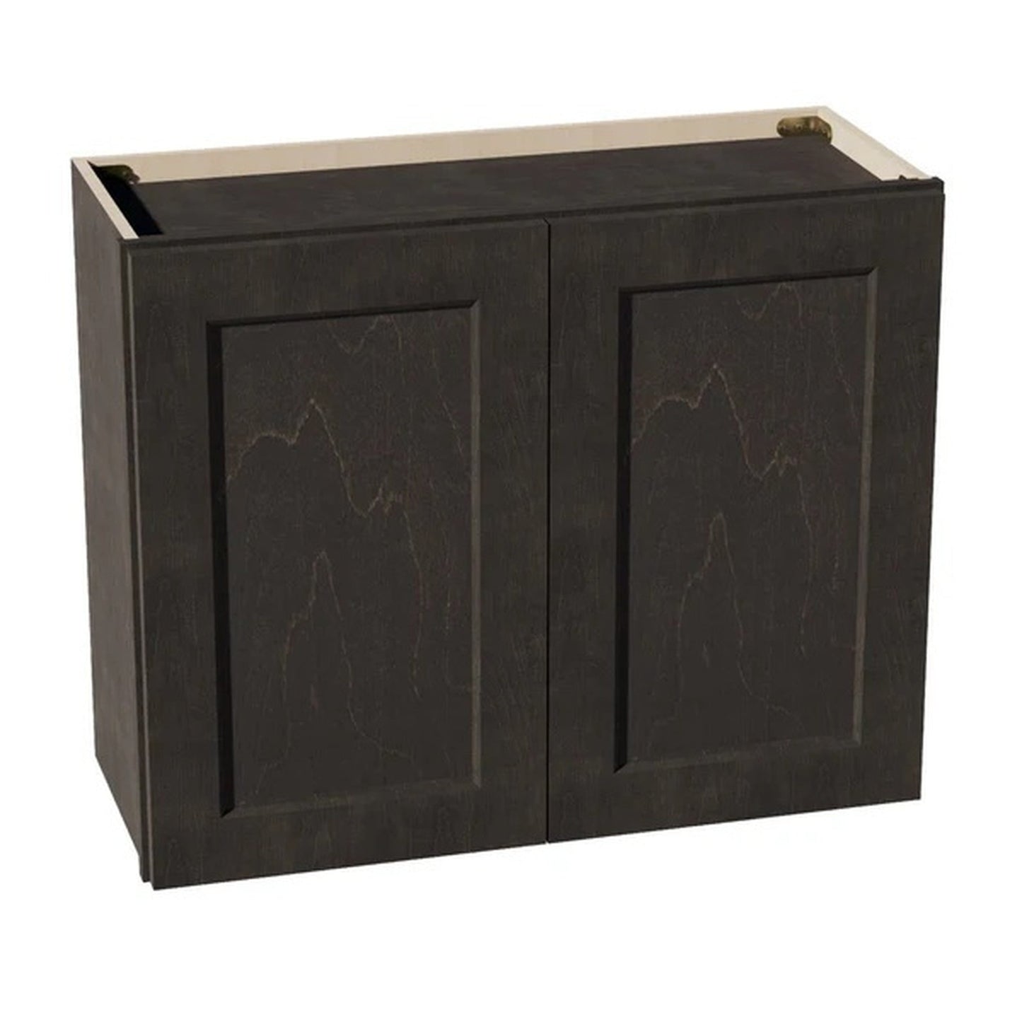 Shaker Bridge Wall Cabinet 30" (W3024) · Ardelle - Charcoal - Hero
