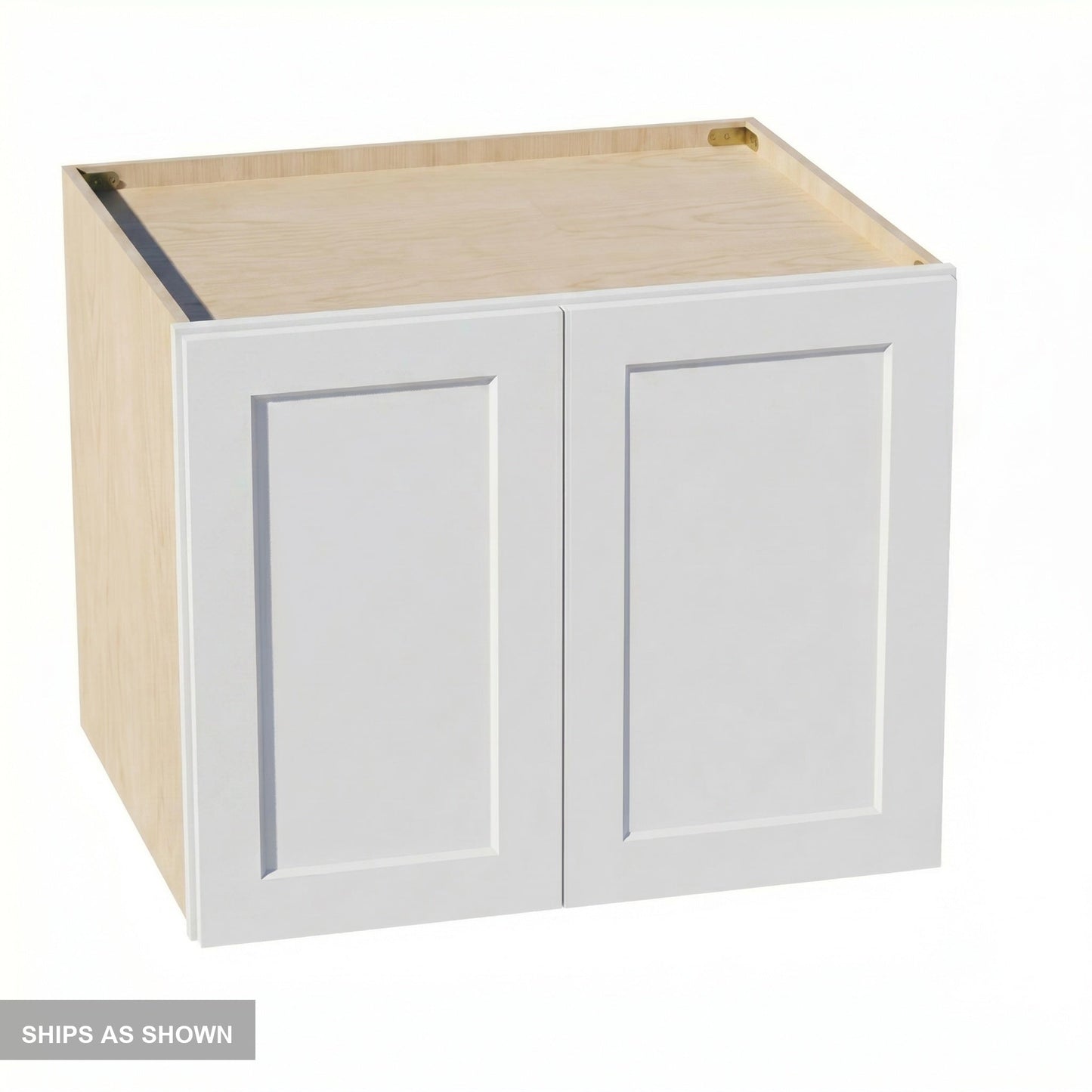 Shaker Bridge Wall Cabinet 30" (W302424) · Ardelle - White - Flat Pack