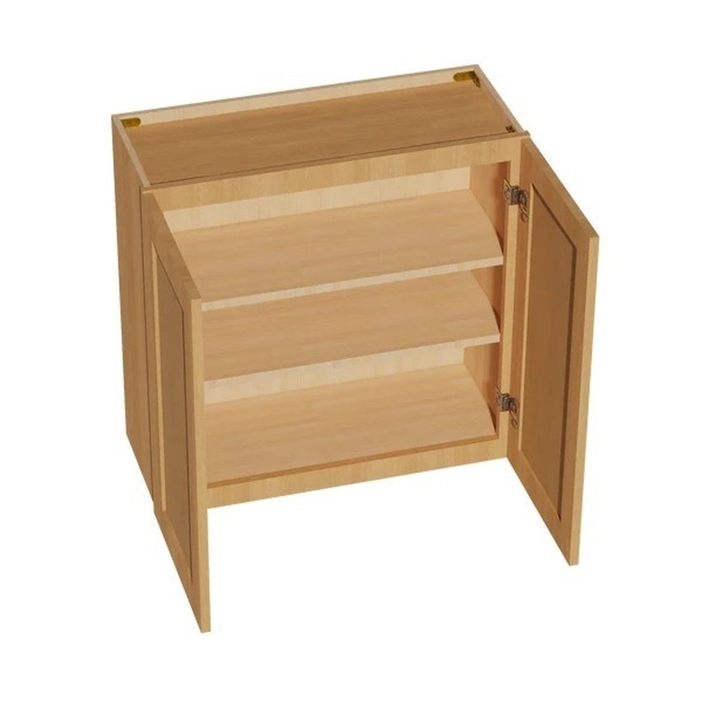 Shaker Wall Cabinet 30" (W3030) · Ardelle - Timber - Interior