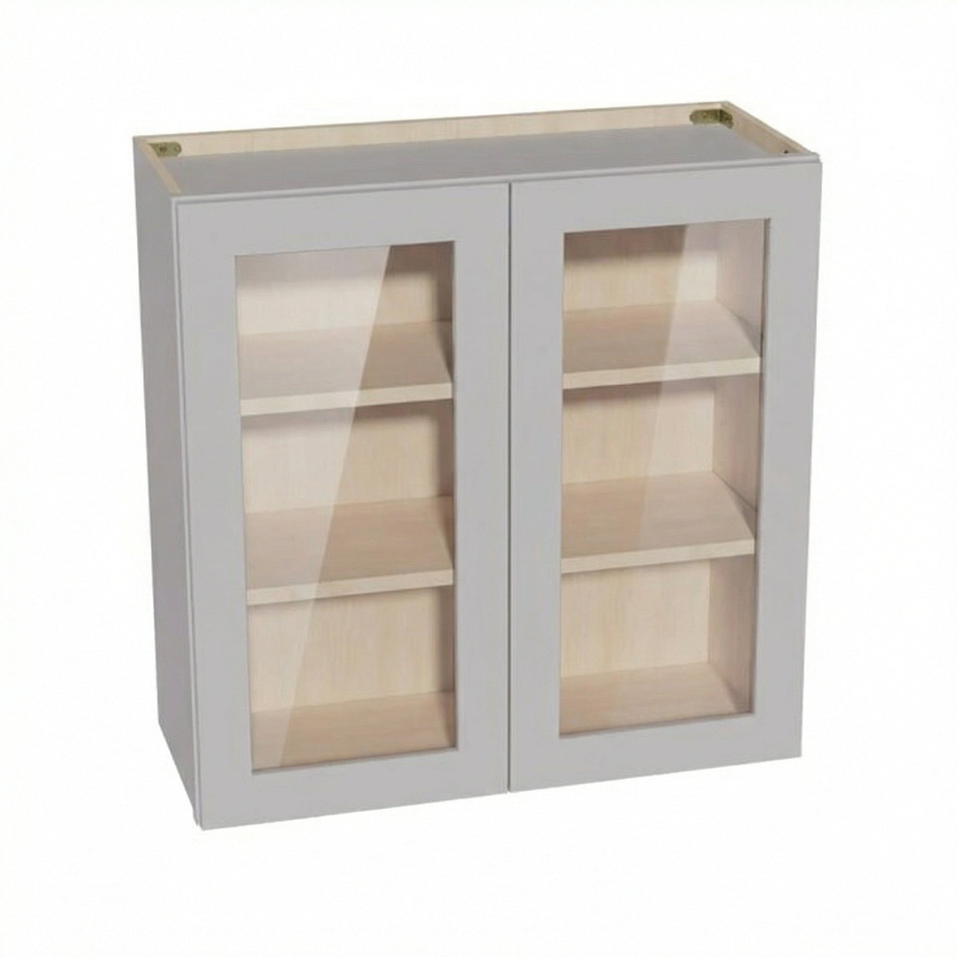 Shaker Glass Door Wall Cabinet 30" (W3030GD) · Ardelle