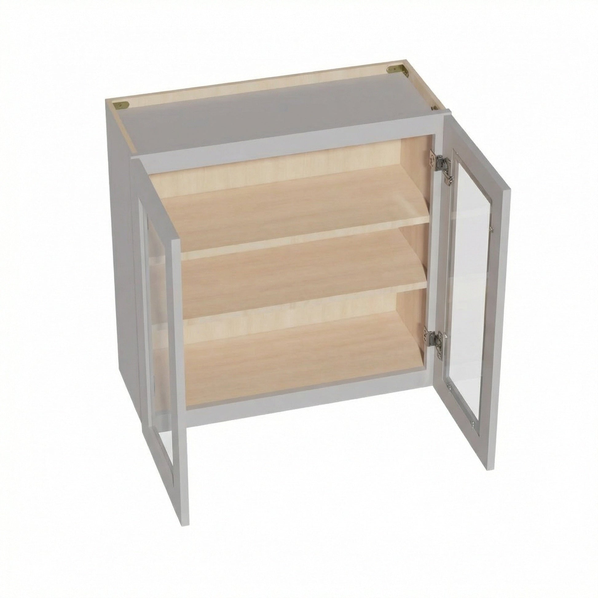 Shaker Glass Door Wall Cabinet 30" (W3030GD) · Ardelle