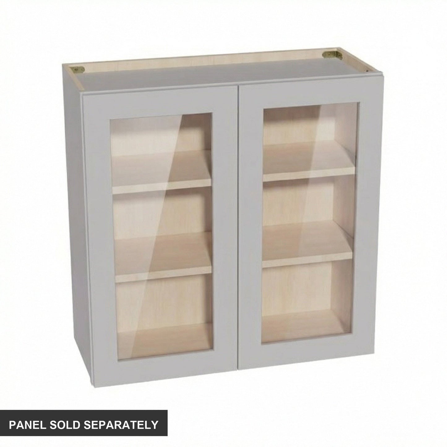 Shaker Glass Door Wall Cabinet 30" (W3030GD) · Ardelle - Ash - Product