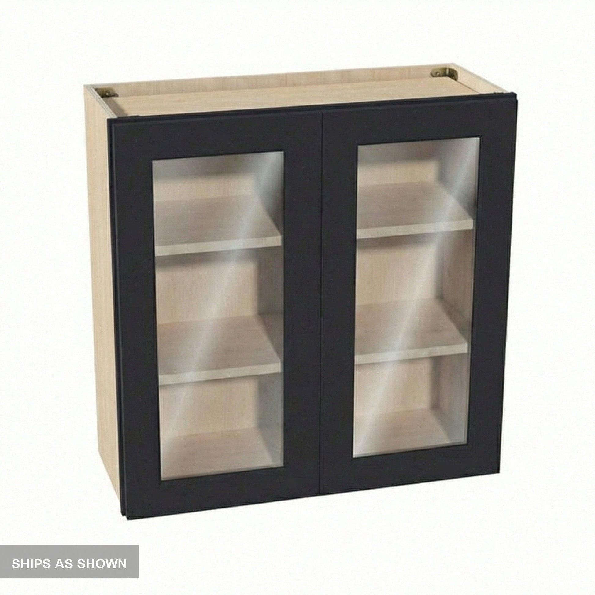 Shaker Glass Door Wall Cabinet 30" (W3030GD) · Ardelle