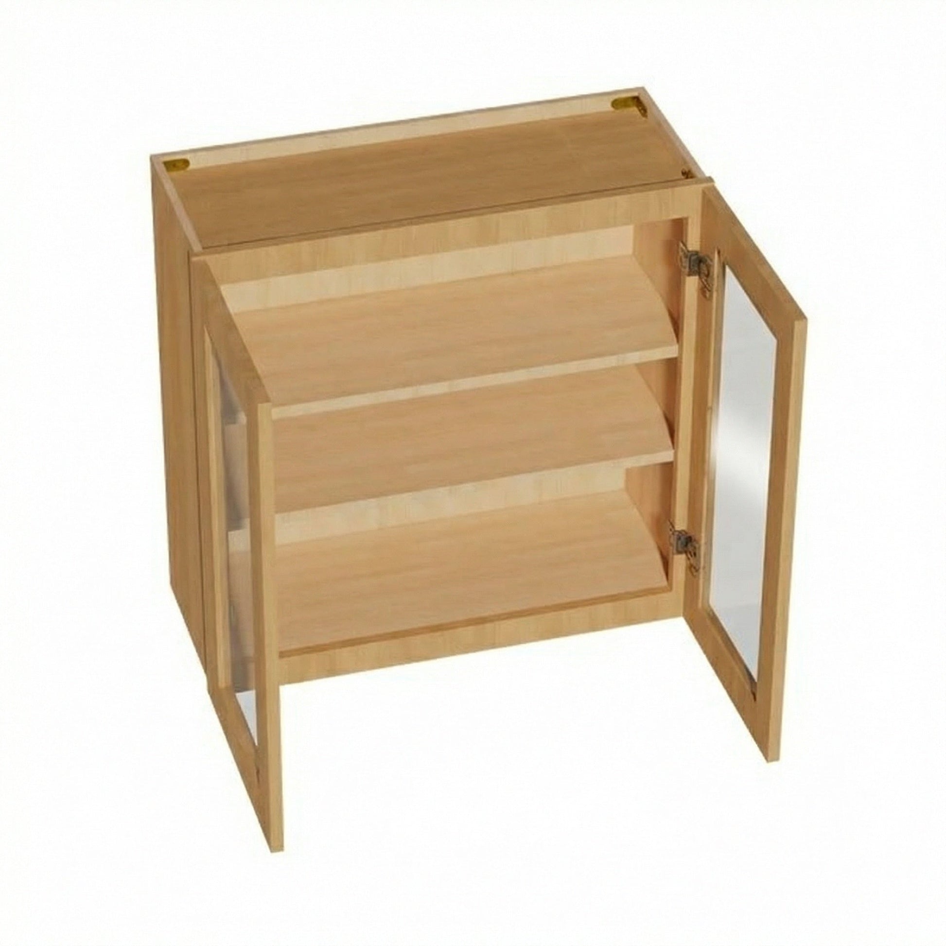 Shaker Glass Door Wall Cabinet 30" (W3030GD) · Ardelle