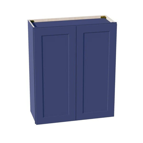Shaker Wall Cabinet 30" (W3036) · Ardelle - Blue - Hero