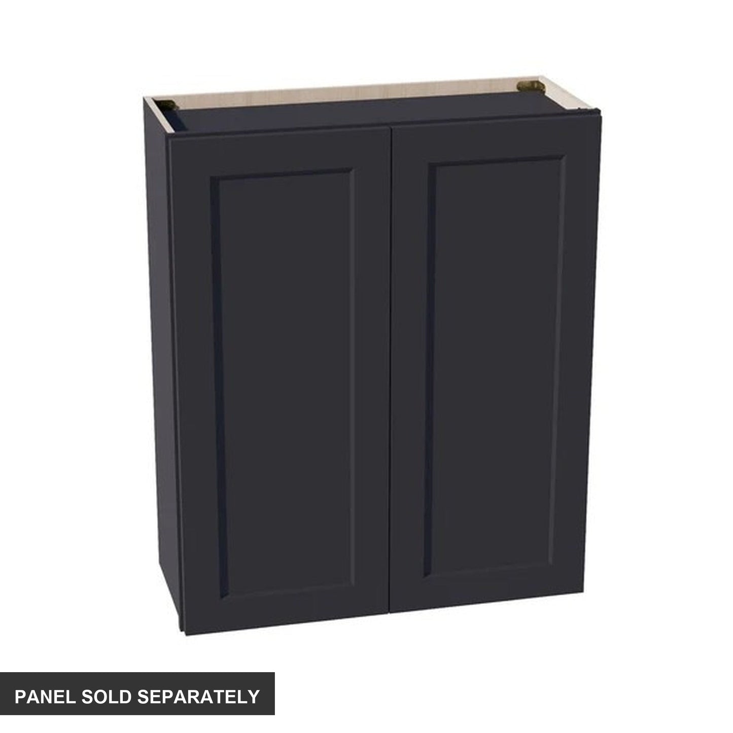 Shaker Wall Cabinet 30" (W3036) · Ardelle - Ebony - Product