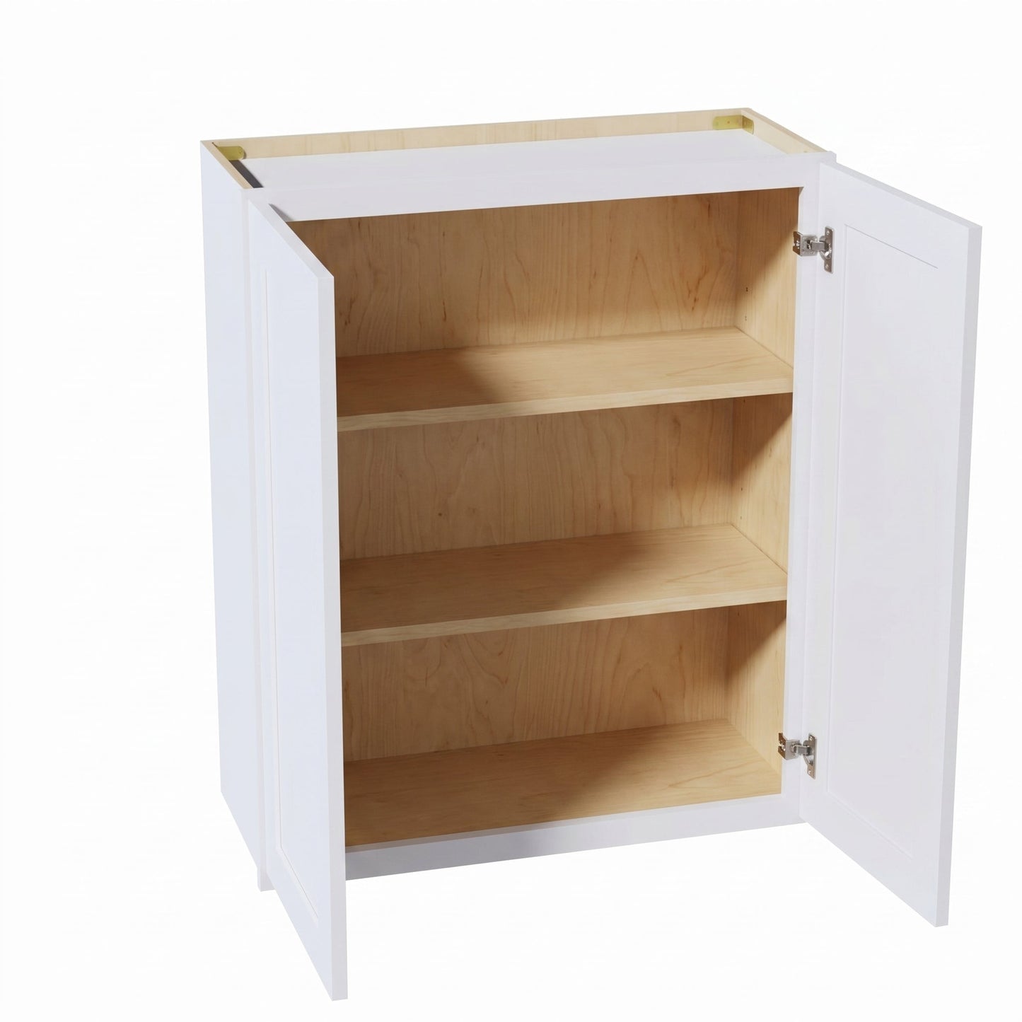 Shaker Wall Cabinet 30" (W3036) · Ardelle - White - Interior