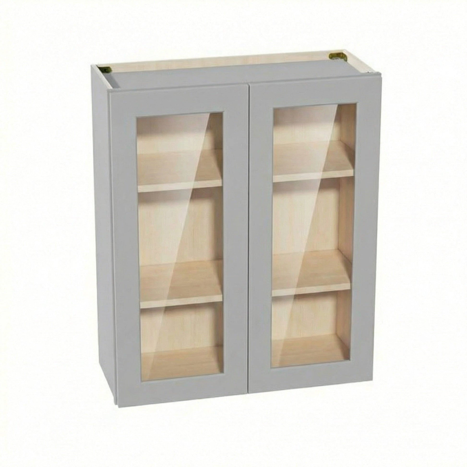 Shaker Glass Door Wall Cabinet 30" (W3036GD) · Ardelle