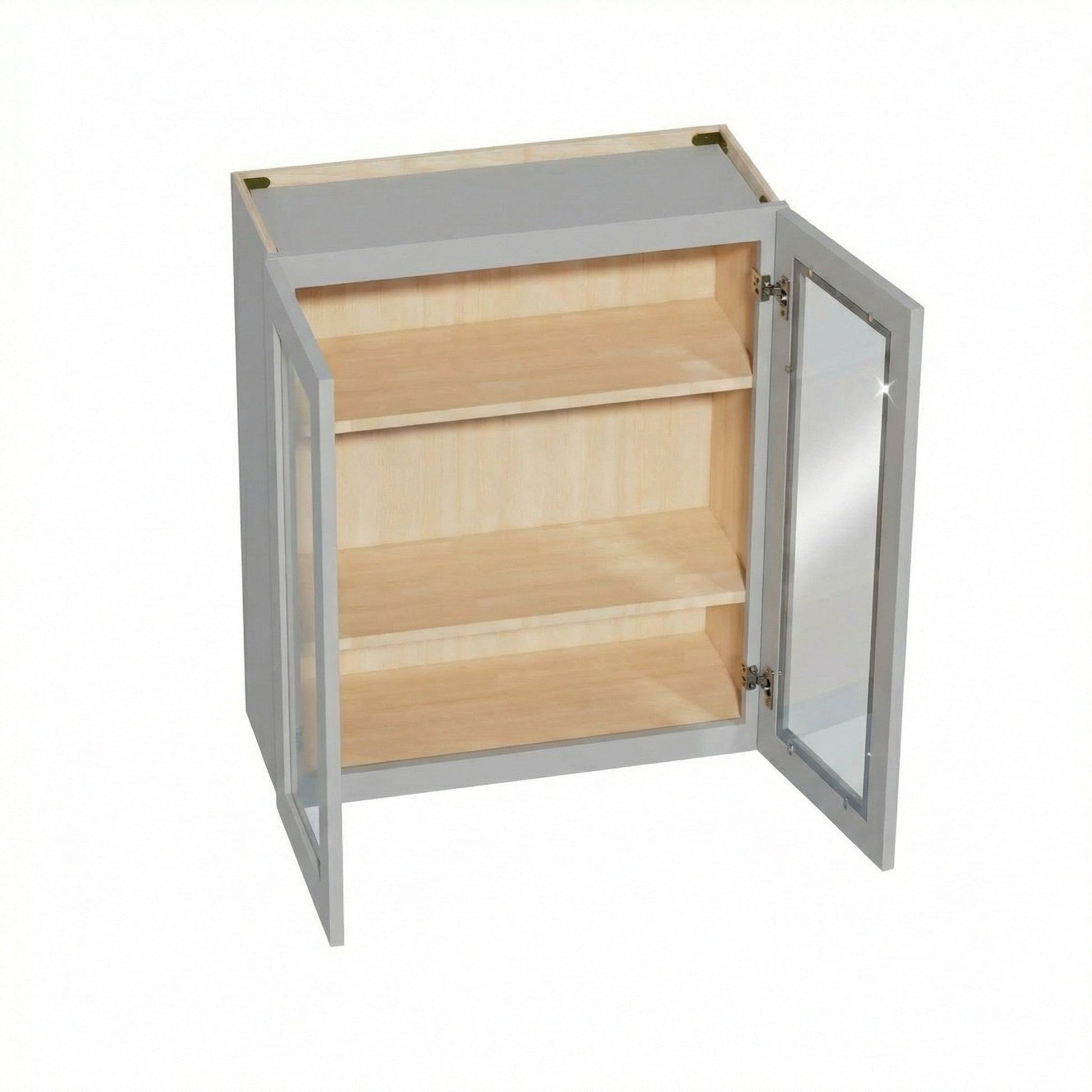 Shaker Glass Door Wall Cabinet 30" (W3036GD) · Ardelle