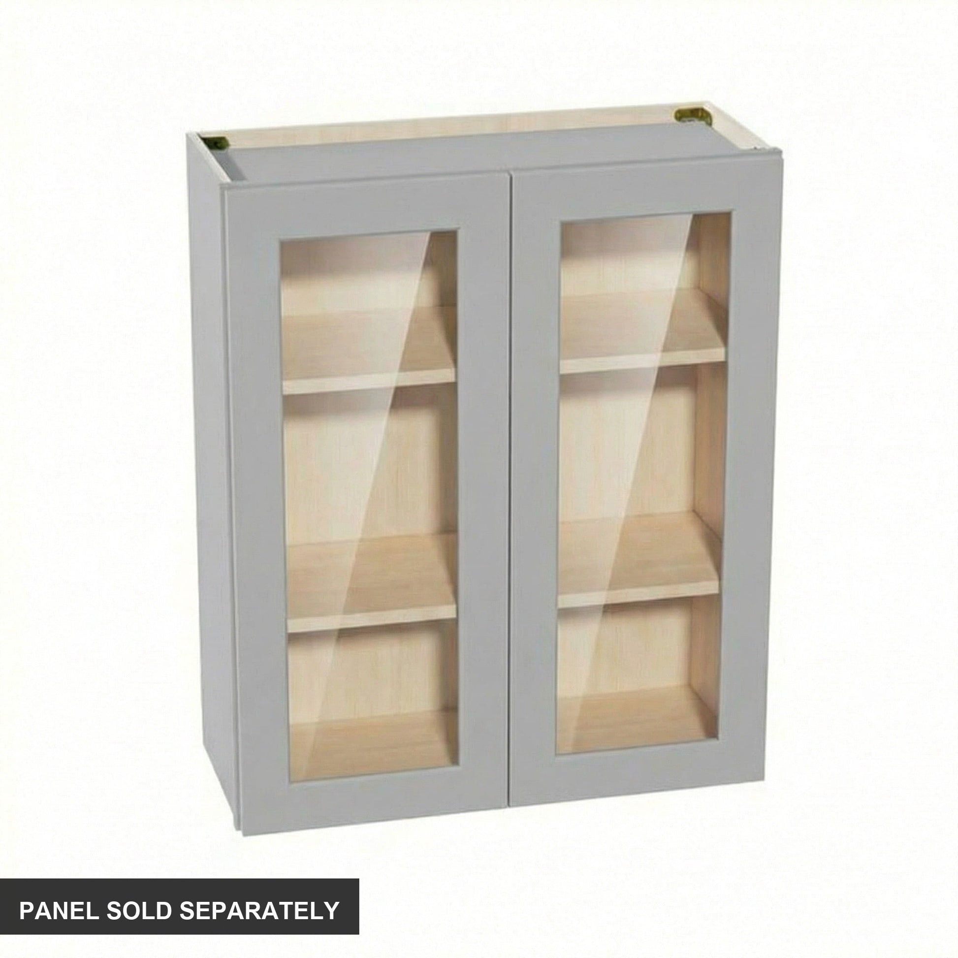 Shaker Glass Door Wall Cabinet 30" (W3036GD) · Ardelle