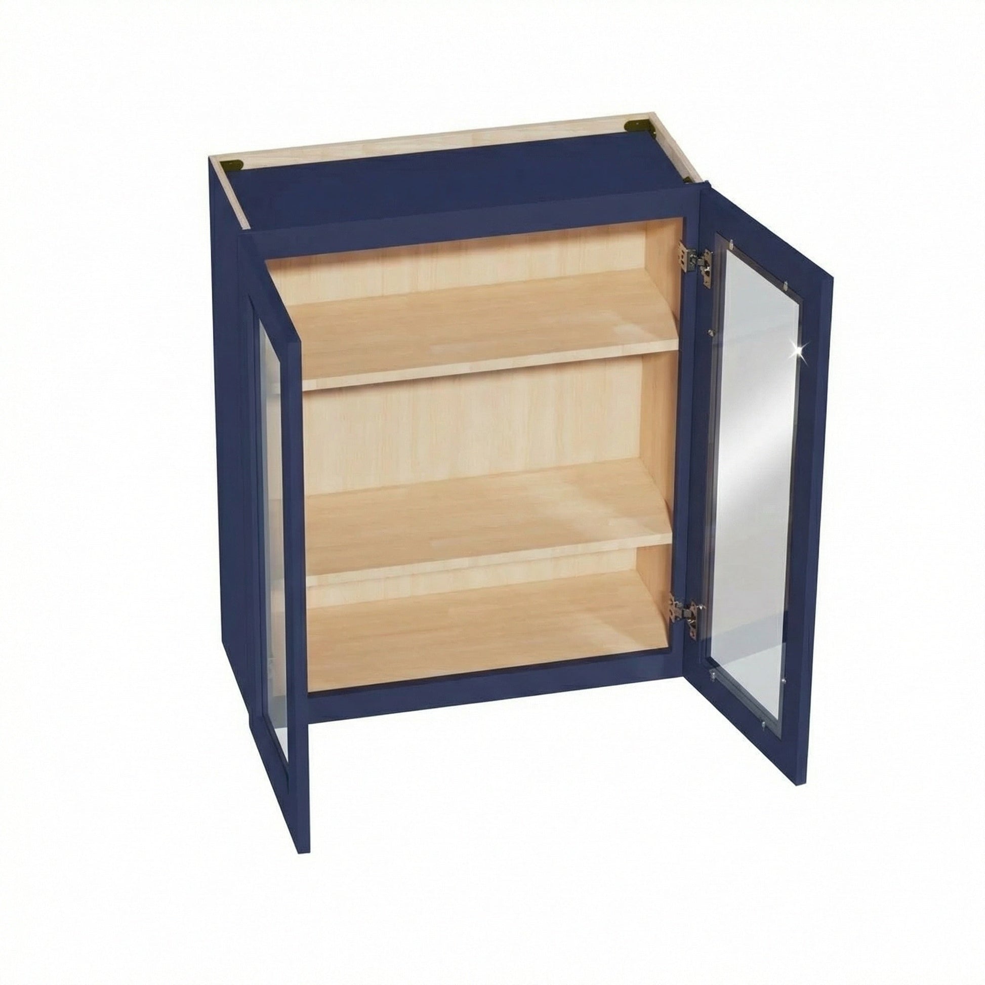 Shaker Glass Door Wall Cabinet 30" (W3036GD) · Ardelle