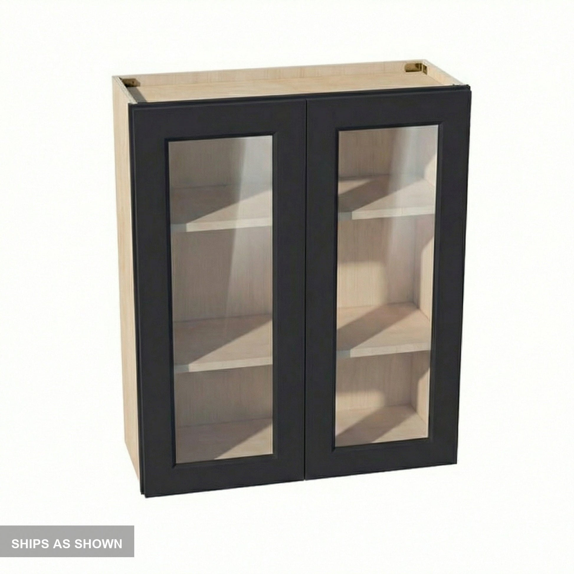 Shaker Glass Door Wall Cabinet 30" (W3036GD) · Ardelle