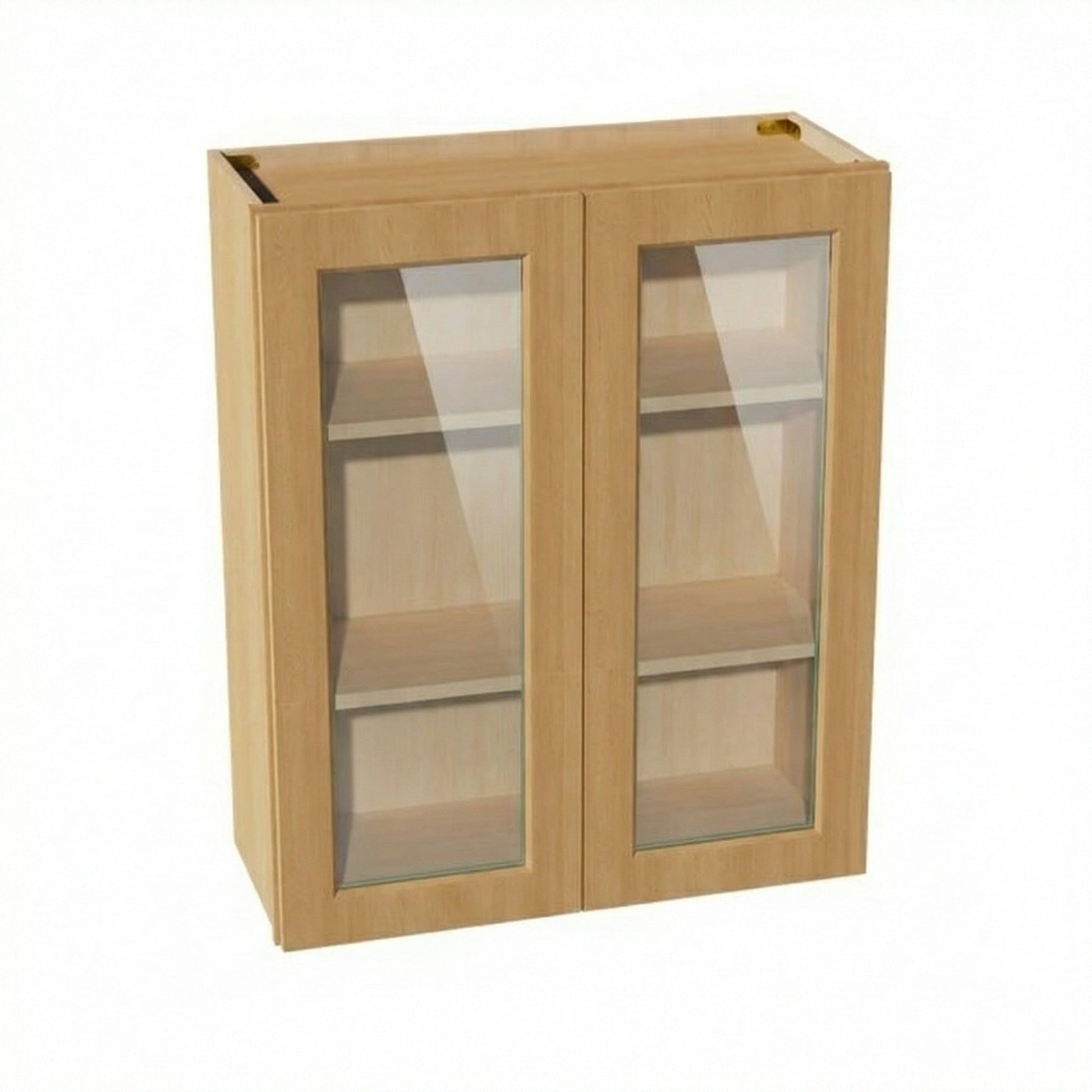 Shaker Glass Door Wall Cabinet 30" (W3036GD) · Ardelle