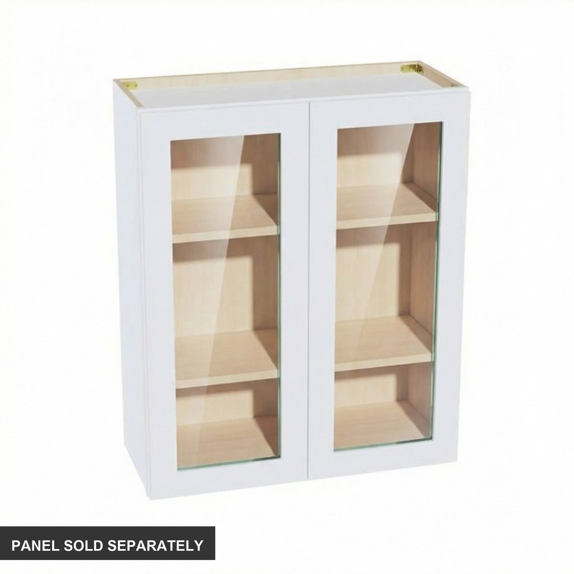 Shaker Glass Door Wall Cabinet 30" (W3036GD) · Ardelle