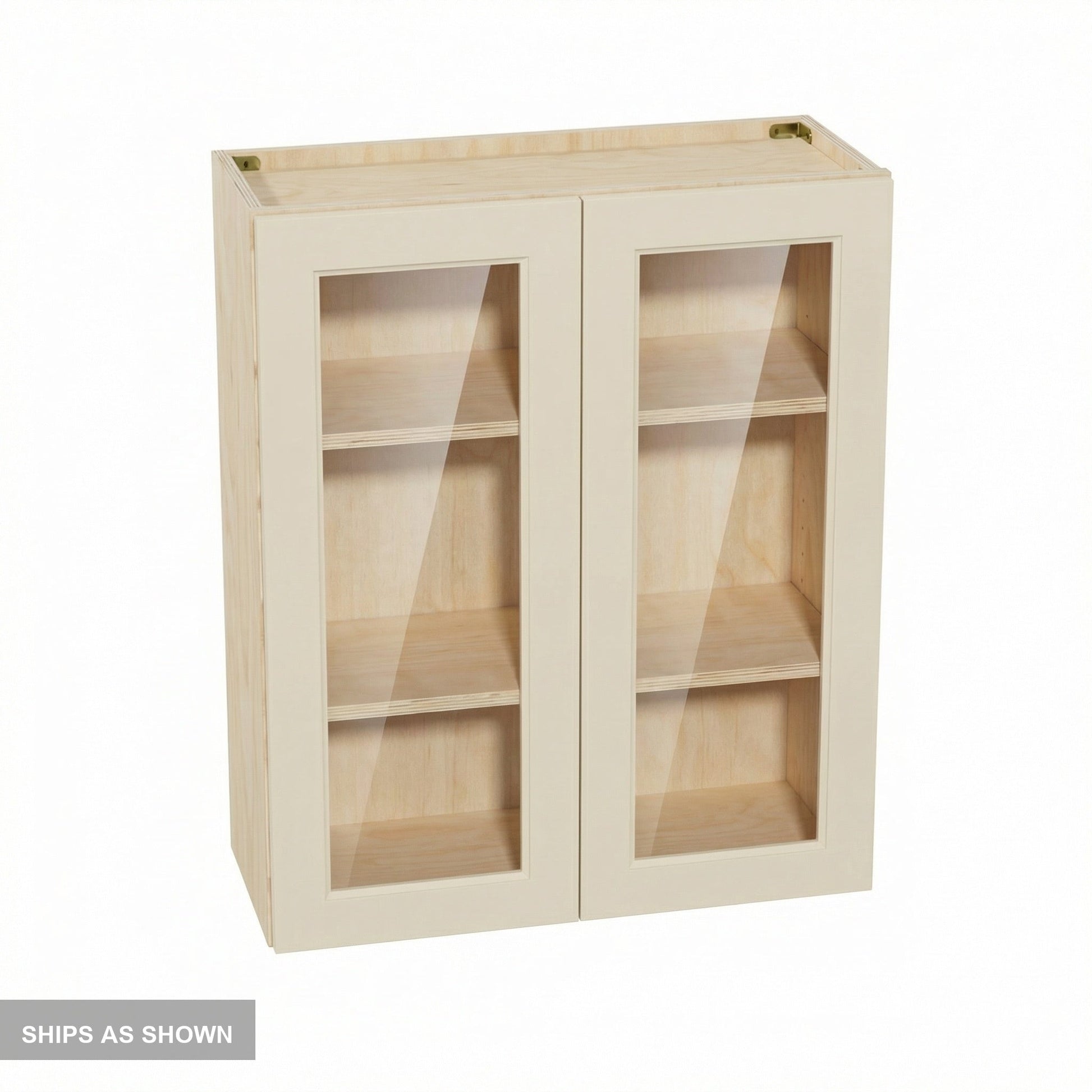 Shaker Glass Door Wall Cabinet 30" (W3036GD) · Tallis