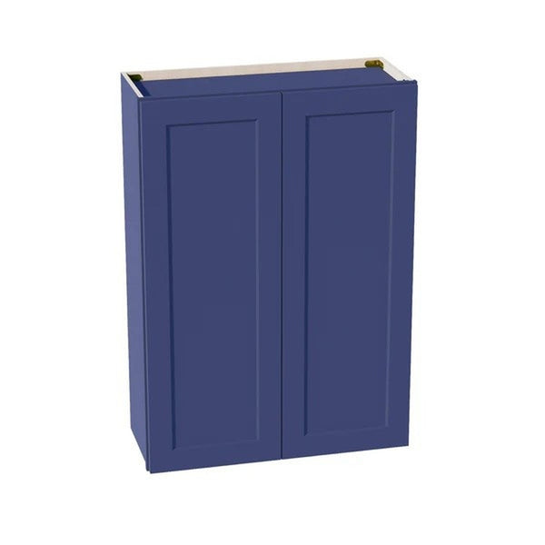 Shaker Wall Cabinet 30" (W3042) · Ardelle - Blue - Hero