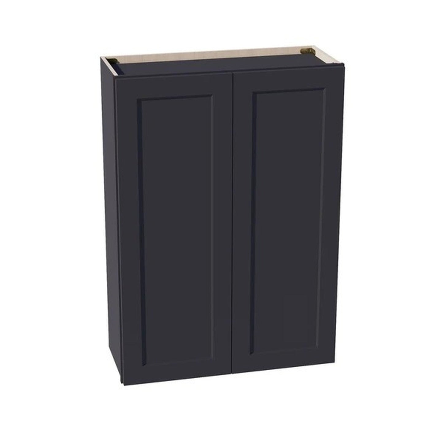 Shaker Wall Cabinet 30" (W3042) · Ardelle - Ebony - Hero