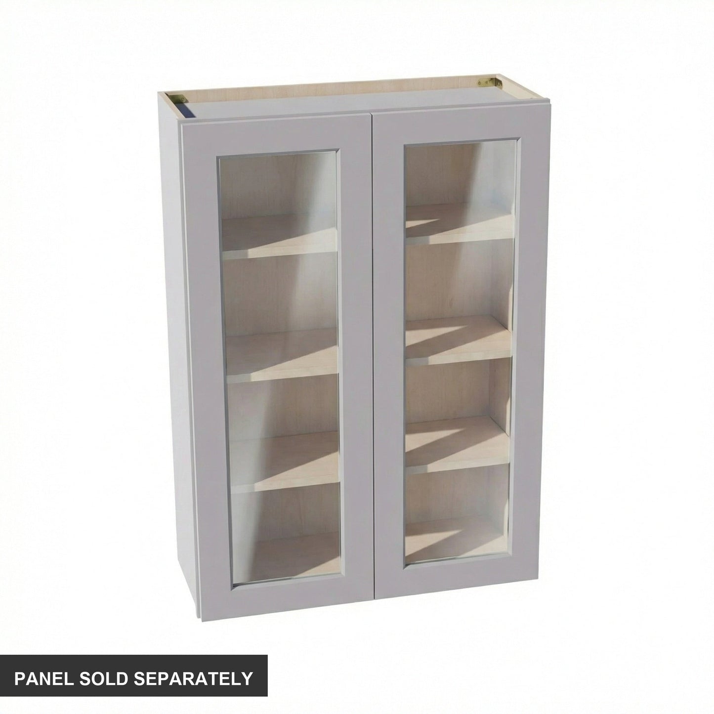 Shaker Glass Door Wall Cabinet 30" (W3042GD) · Ardelle - Ash - Product