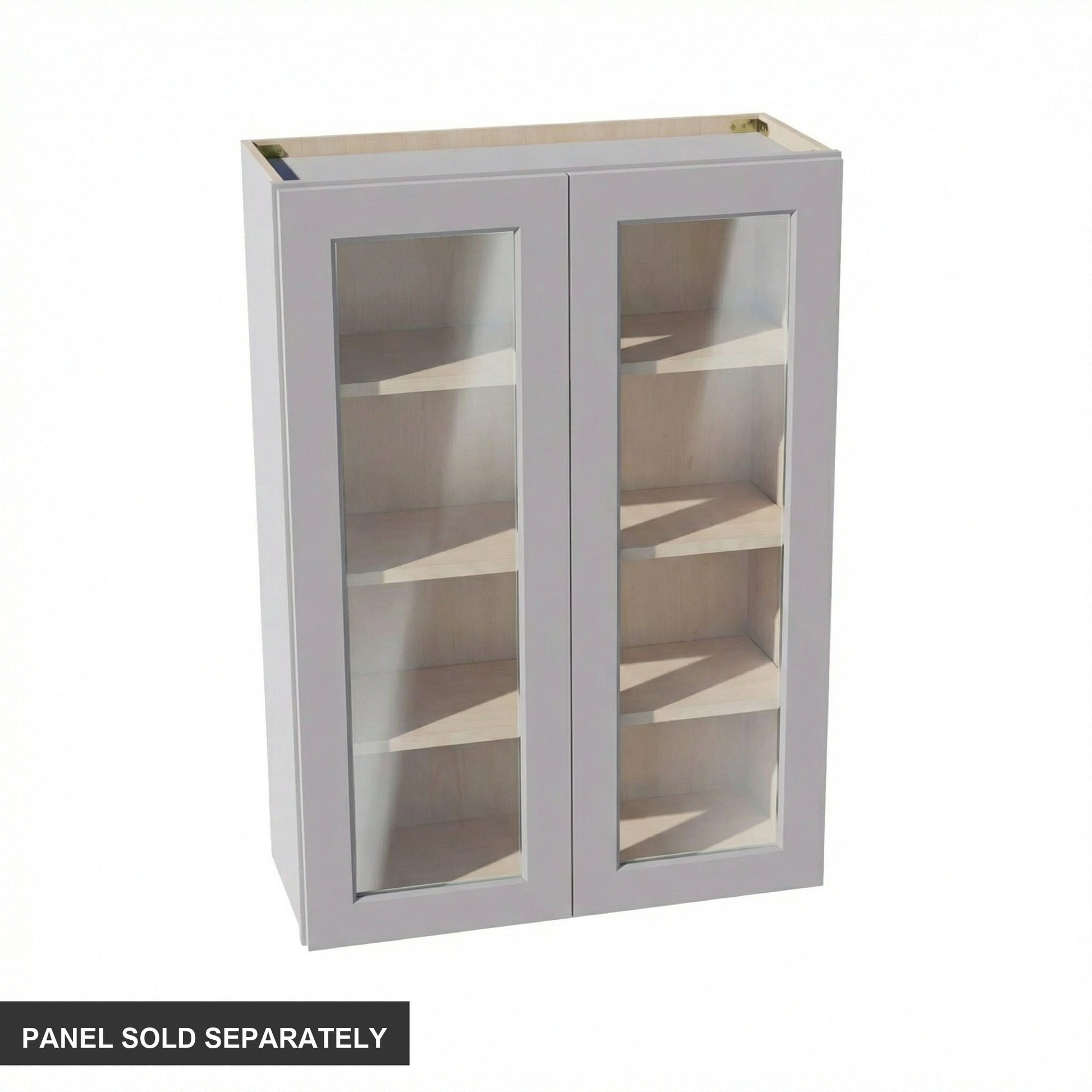 Shaker Glass Door Wall Cabinet 30" (W3042GD) · Ardelle