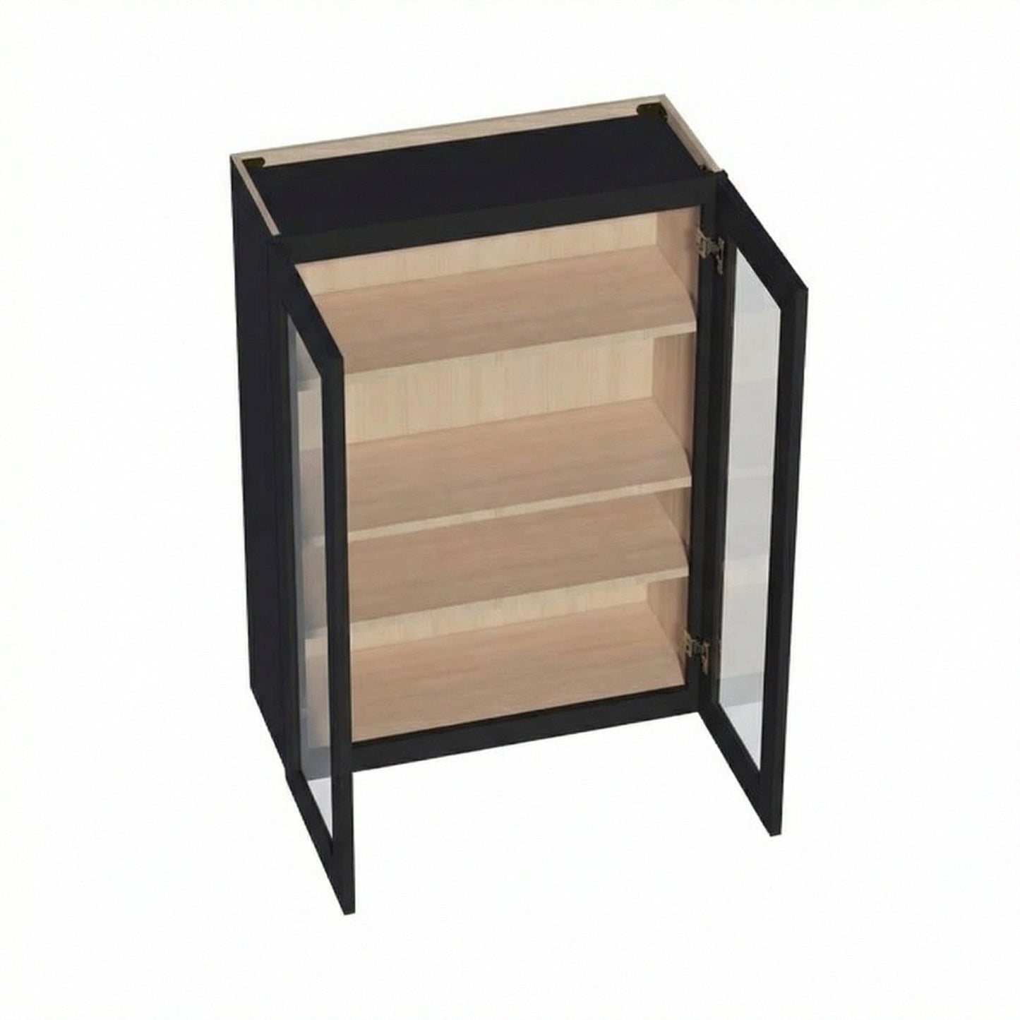 Quik Cabinets W3042GD Ardelle Ebony - Interior