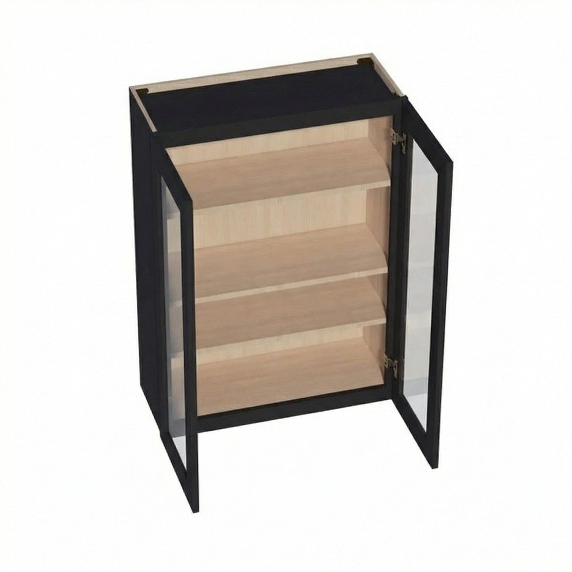 Shaker Glass Door Wall Cabinet 30" (W3042GD) · Ardelle