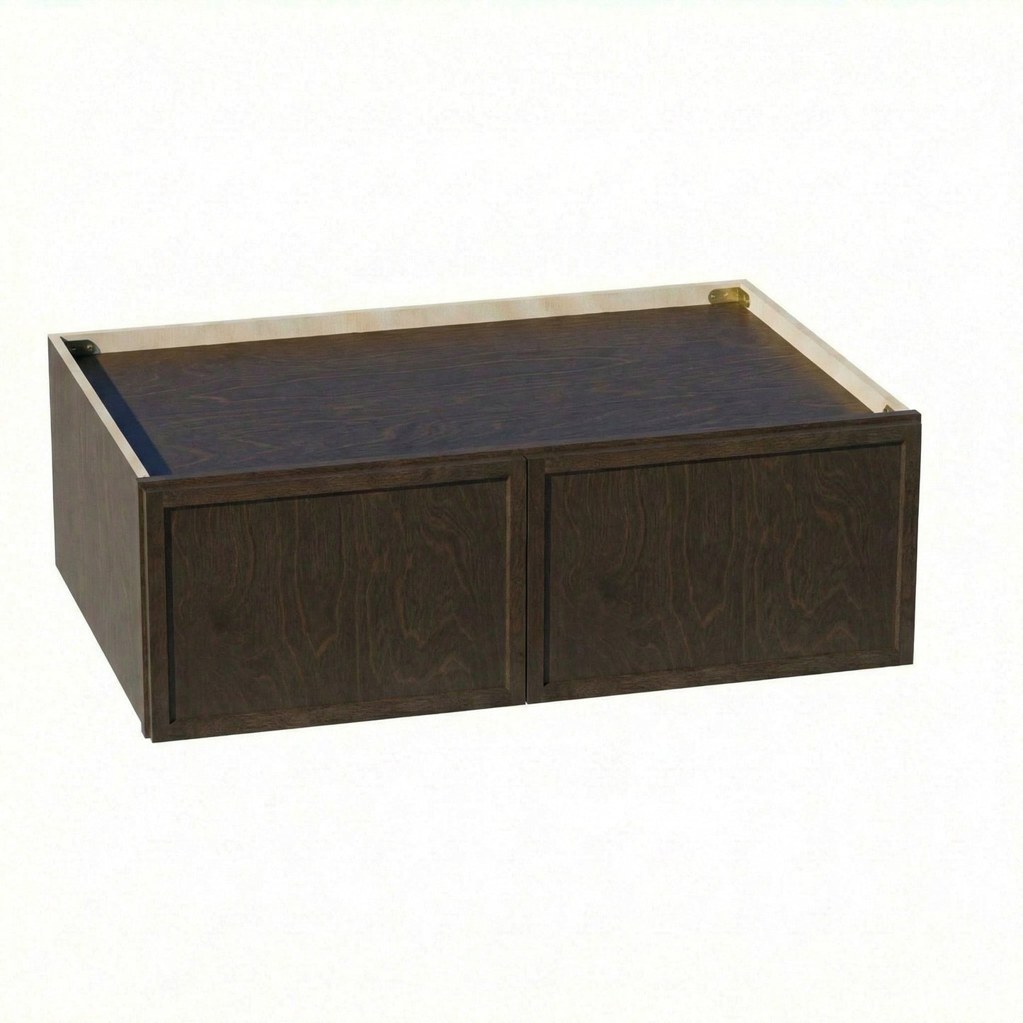 Slim Shaker Bridge Wall Cabinet 31" (W311224) · Slim - Mocha - Hero