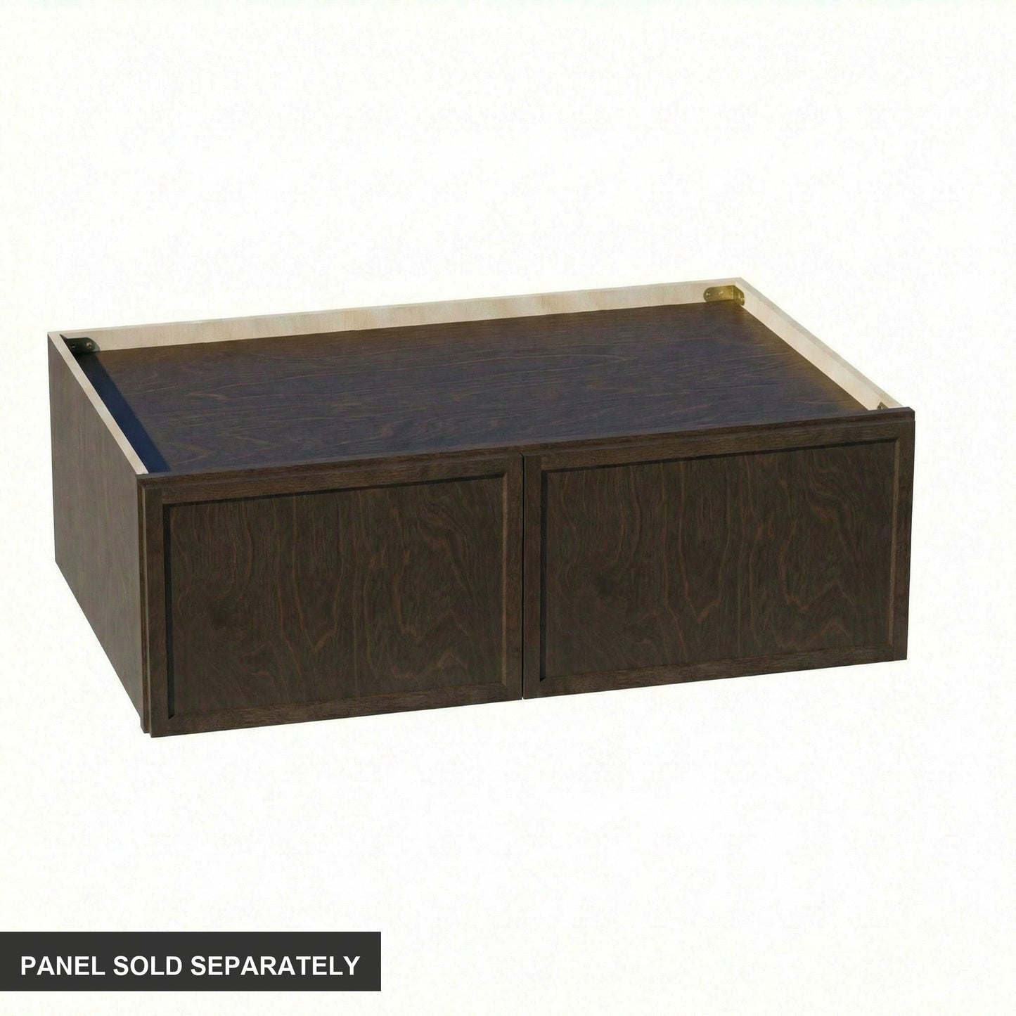 Slim Shaker Bridge Wall Cabinet 31" (W311224) · Slim - Mocha - Product