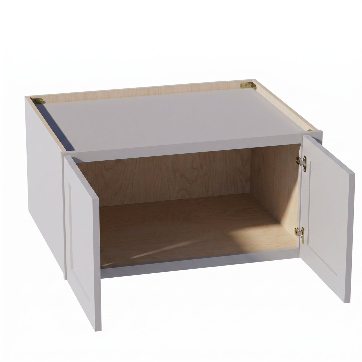 Shaker Bridge Wall Cabinet 31" (W311524) · Ardelle - Ash - Interior