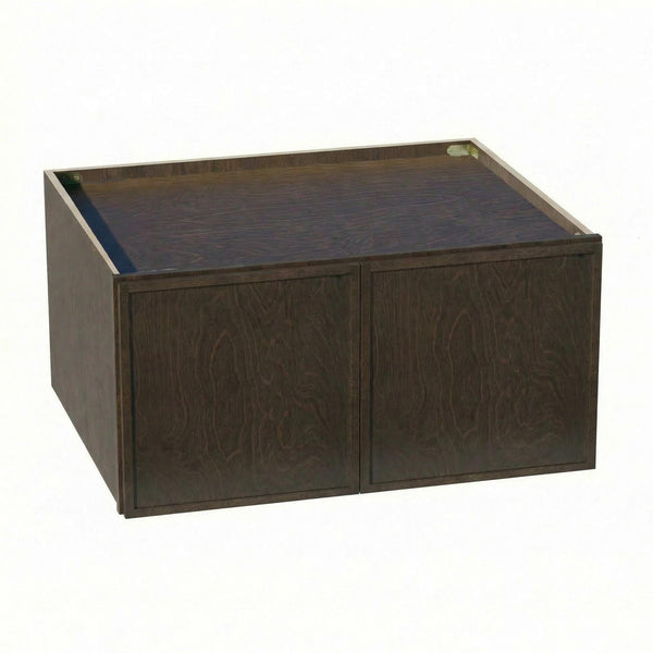 Slim Shaker Bridge Wall Cabinet 31" (W311524) · Slim - Mocha - Hero