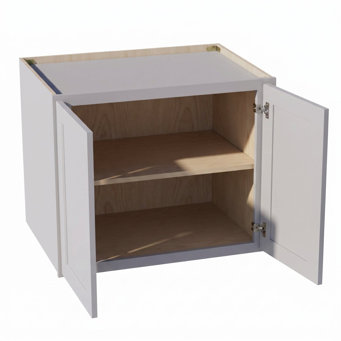Shaker Bridge Wall Cabinet 30" (W312424) · Ardelle - Ash - Interior