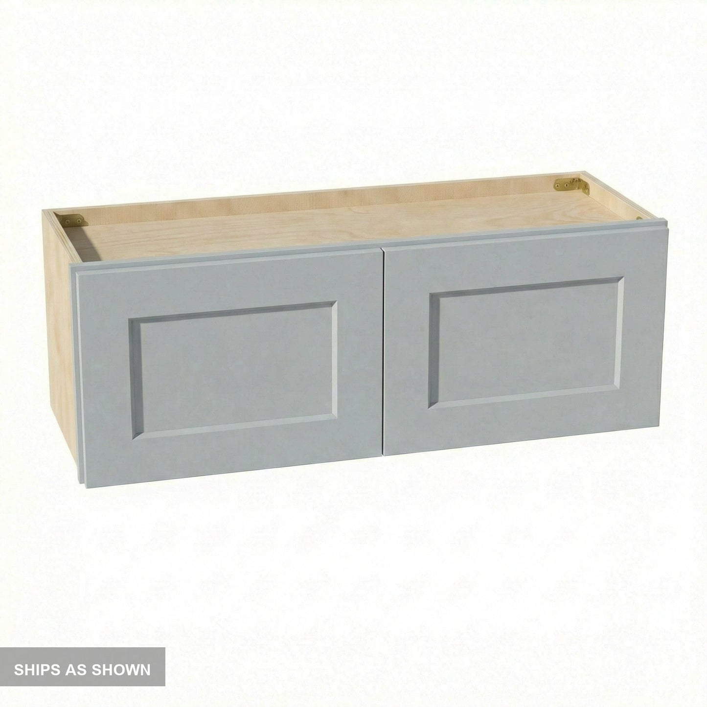 Shaker Bridge Wall Cabinet 33" (W3312) · Ardelle - Ash - Flat Pack