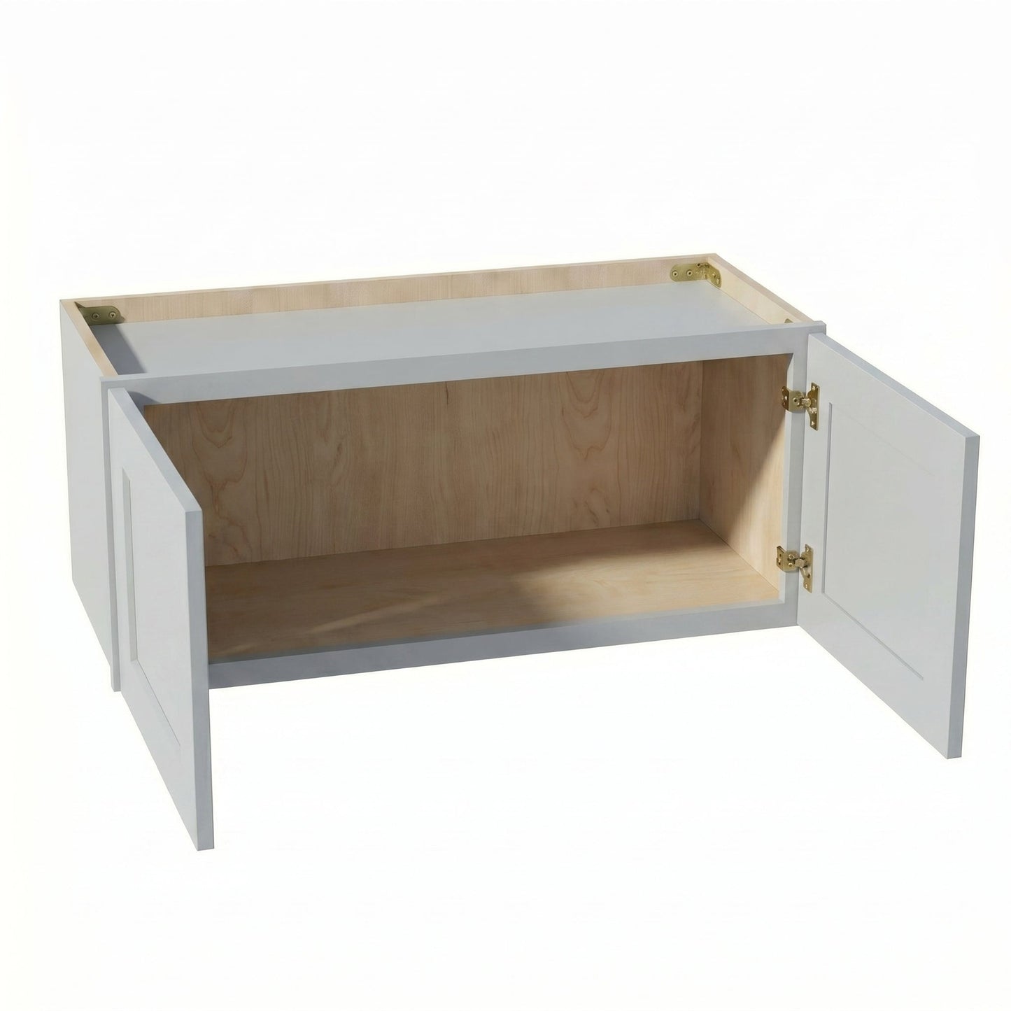 Shaker Bridge Wall Cabinet 33" (W3312) · Ardelle - Ash - Interior