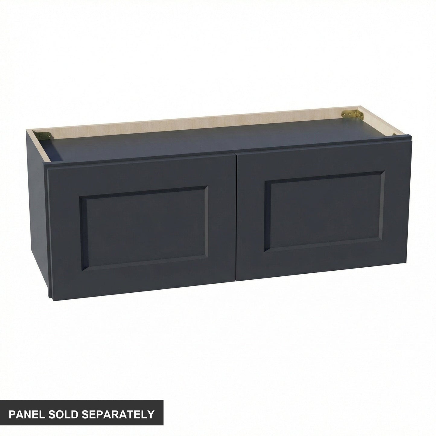 Shaker Bridge Wall Cabinet 33" (W3312) · Ardelle - Ebony - Product